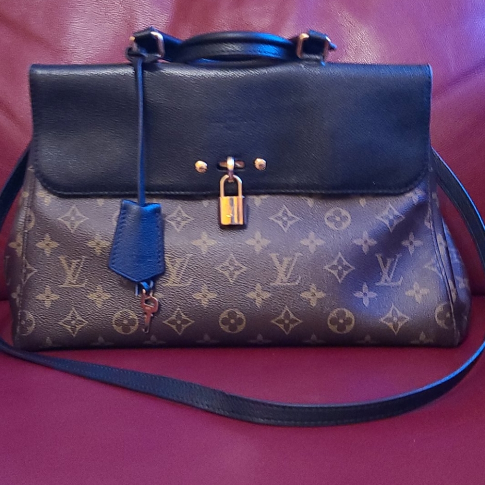 Louis Vuitton Black Monogram Venus Bag